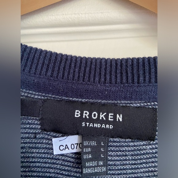 100% COTON MEN SWEATER - Picture 2 of 3